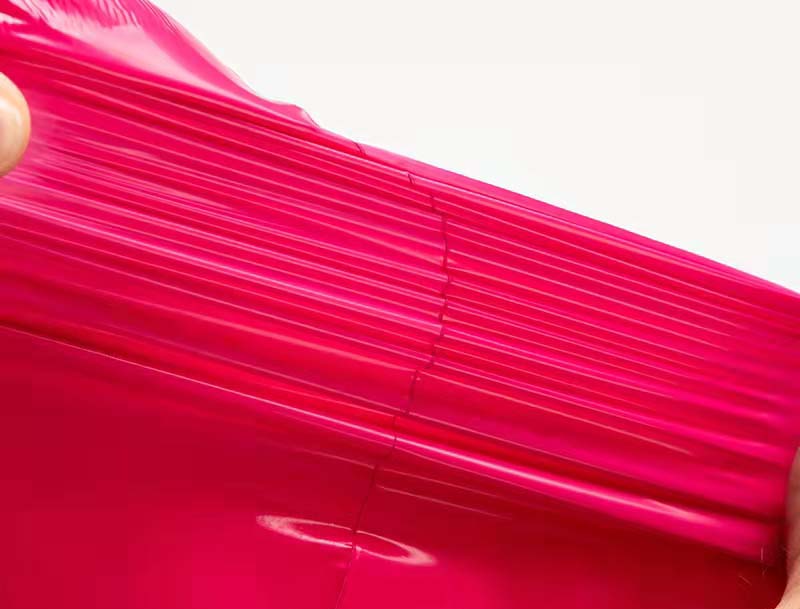 长治玫红色快递袋-05