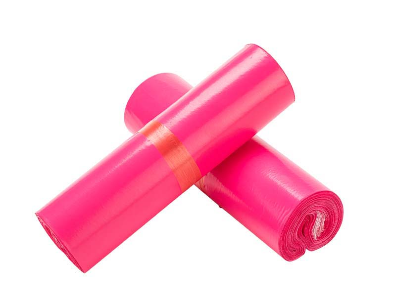 长治玫红色快递袋-02